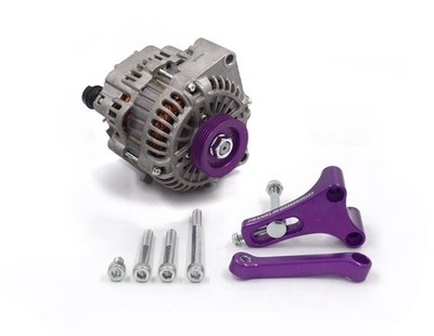 LS Alternator Upgrade Kit for Nissan RB Engines 081-008 Purple