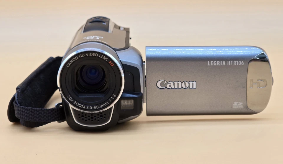CANON LEGRIA HF R106 HD Digital Camcorder. Boxed With Accessories. - Image 3 of 4