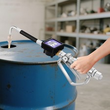 Oil Control Valve Meter Nozzle Digital Pneumatic Oil Gun With 1/2 Inch Npt Inlet