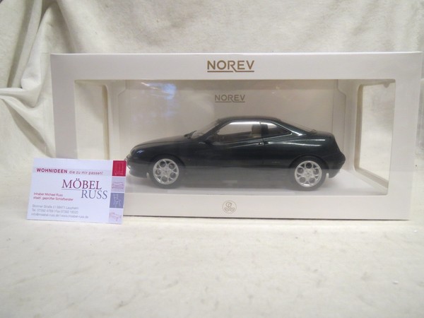 Alfa Romeo Gtv 1999 Coventry Green Metallic Norev 1:18-image