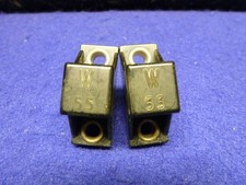 Good Used 2 (Two) Allen Bradley W55 Type W Thermal Overload Heater Elements