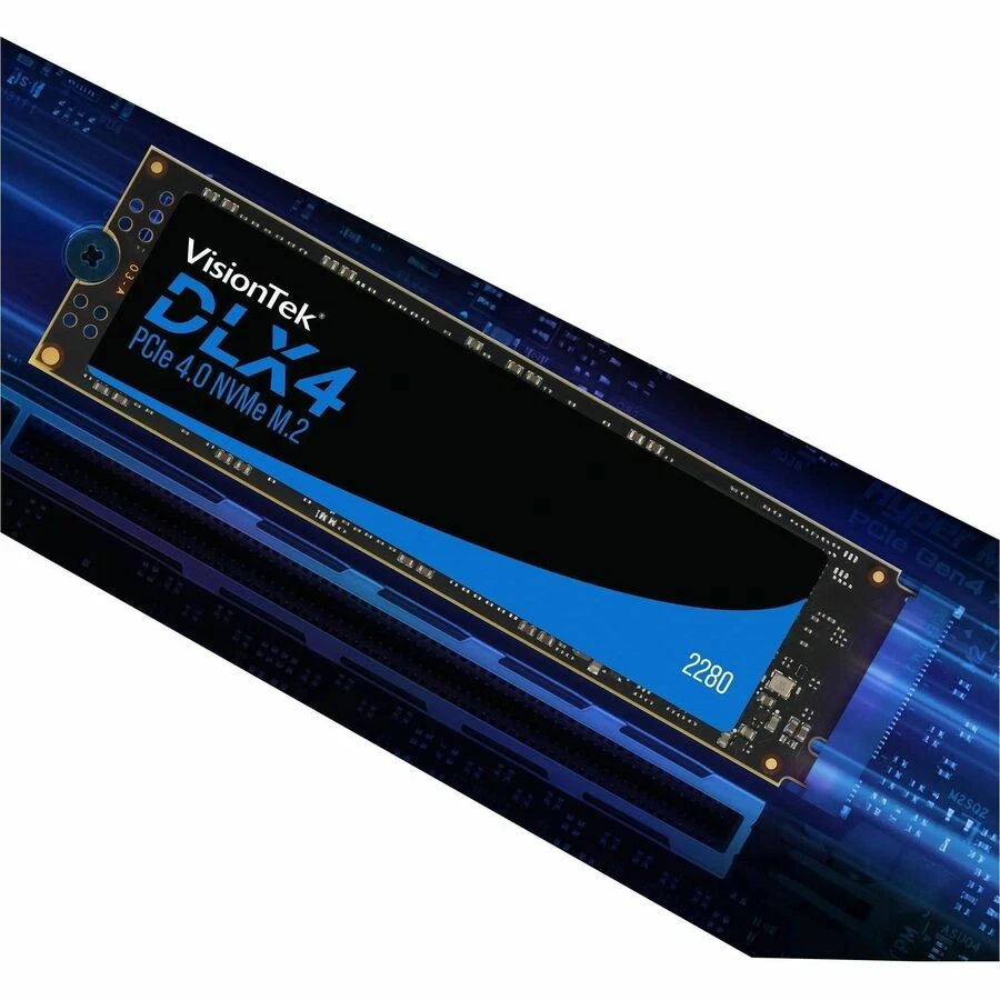 VisionTek DLX4 512 GB Solid State Drive - M.2 2280 Internal - PCI Express NVMe - Image 2 of 3