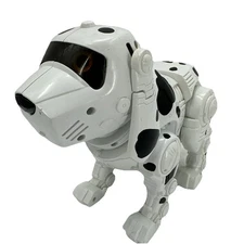 Vintage 1990 s Tekno Manley Quest Robotic Dalmatian Puppy Dog Toy TESTED {105}