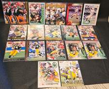 Edgar Bennett Green Bay Packers lot of 19 with 7 1992 Rookie RC