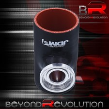 For Protege Rx8 Miata 2.5 Turbo Ssqvsqv Bov Flange Black Silicone Adapter Pipe