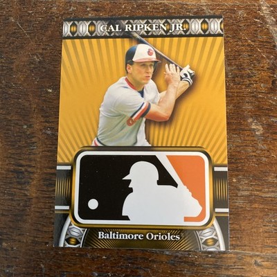 2010 TOPPS LOGOMAN HTA CAL RIPKEN JR. BALTIMORE ORIOLES #HTA-41