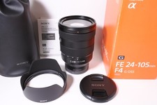 Top MINT Boxed Sony FE 24-105mm f/4 G OSS Zoom Lens SEL24105G for E Mount