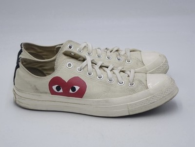 Size 9 - Comme des Garçons Play x Converse Chuck 70 Low Milk