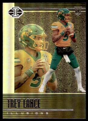 2021 Chronicles Illusions Trey Lance North Dakota State Bison #103 RC