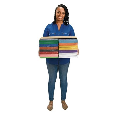 Colorations 9x12'' Construction Paper, 2200 Sheets, Heavyweight Assorted Colors,