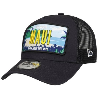 NEW ERA Licence Plate Trucker Cap Basecap Baseballcap Curved Brim Truckercap
