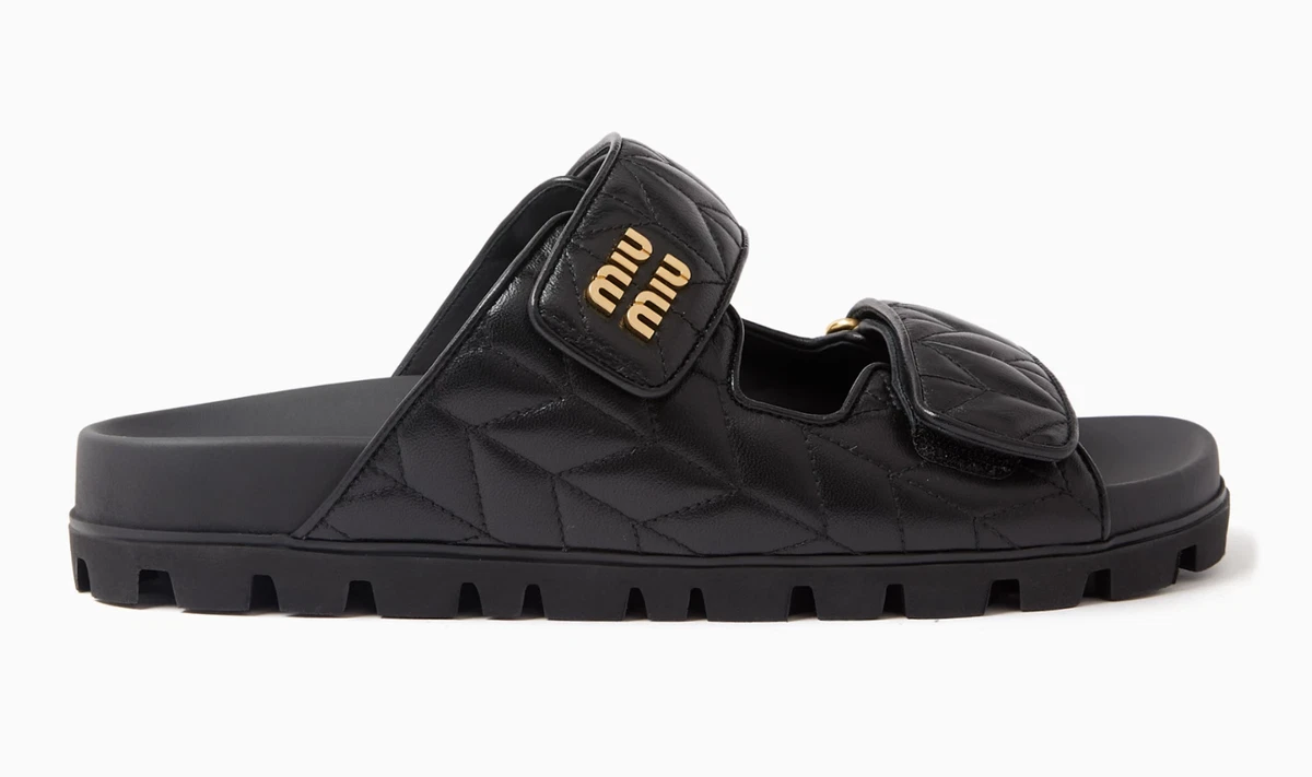 Black Miu Miu Sandals for Women for sale | eBay
