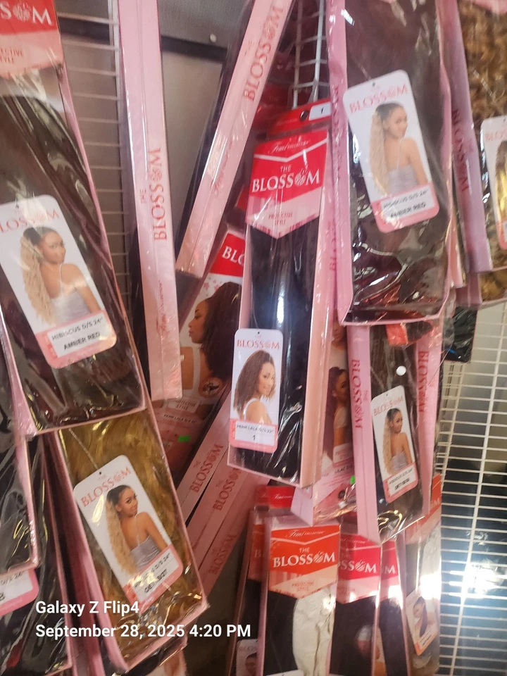 Cabello 100% Humano Colas de Caballo Extensión Cordón.Recto, Rizado, Húmedo y Ondulado Foto 4 de 4