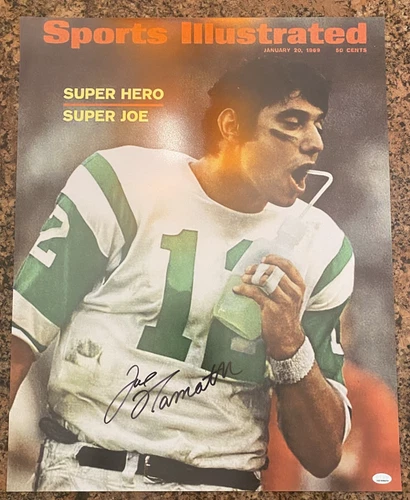 Joe Namath signed 16x20 GTSM