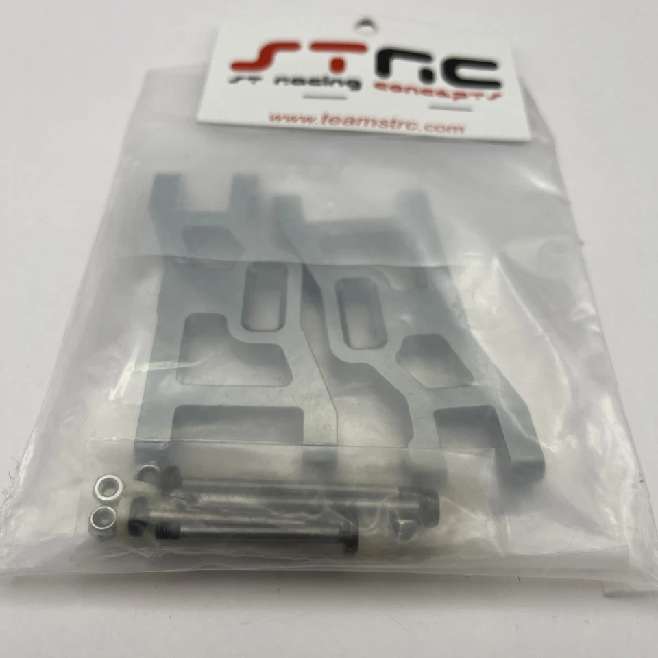 STRC ST2531GM Alum Front  A-Arm Gun Metal w/lock-nut pins : Drag Slash / Bandit - Image 2 of 4