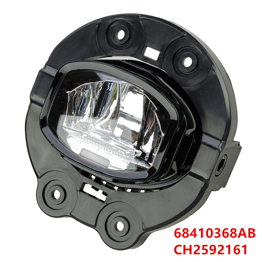 68410368AB LED Fog Light Assembly Driver / Passenger Side For Jeep
