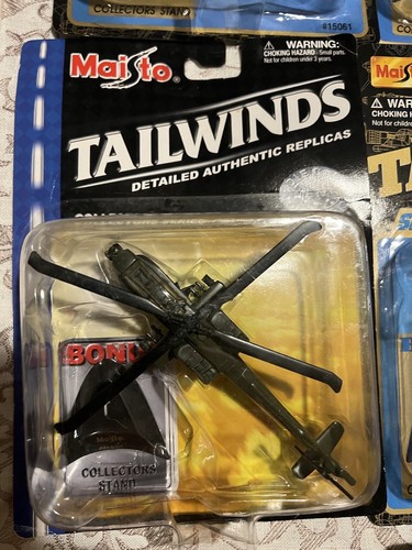 Maisto 1999-2001 Tailwinds Die Cast Military Aircraft Plane Helicopter CHOOSE 1 - Picture 4 of 15