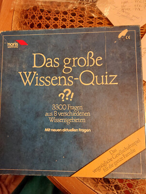 Spiel Noris Wissens-Quiz 3300 Frage Familienspiel