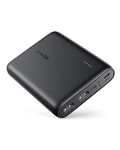 Anker Powerbank PowerCore 13000 - Power Bank Tascabile Ultra-Compatto da 1300...
