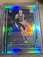 2023-24 Donruss Optic Victor Wembanyama Rookie Holo Prizm Elite Dominators