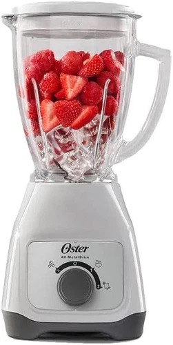 Oster BLSTKAG-WRD Blender with Glass Jar and Knob Control, 220 Volt 240 Volt