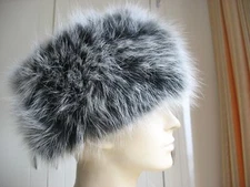 Women's Real Fox Fur Headband Scarf Collar Winter Warm Neckerchief High Elastic