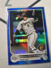 2022 topps chrome NPB Yusuke Ohyama 118 Refractor Blue /150