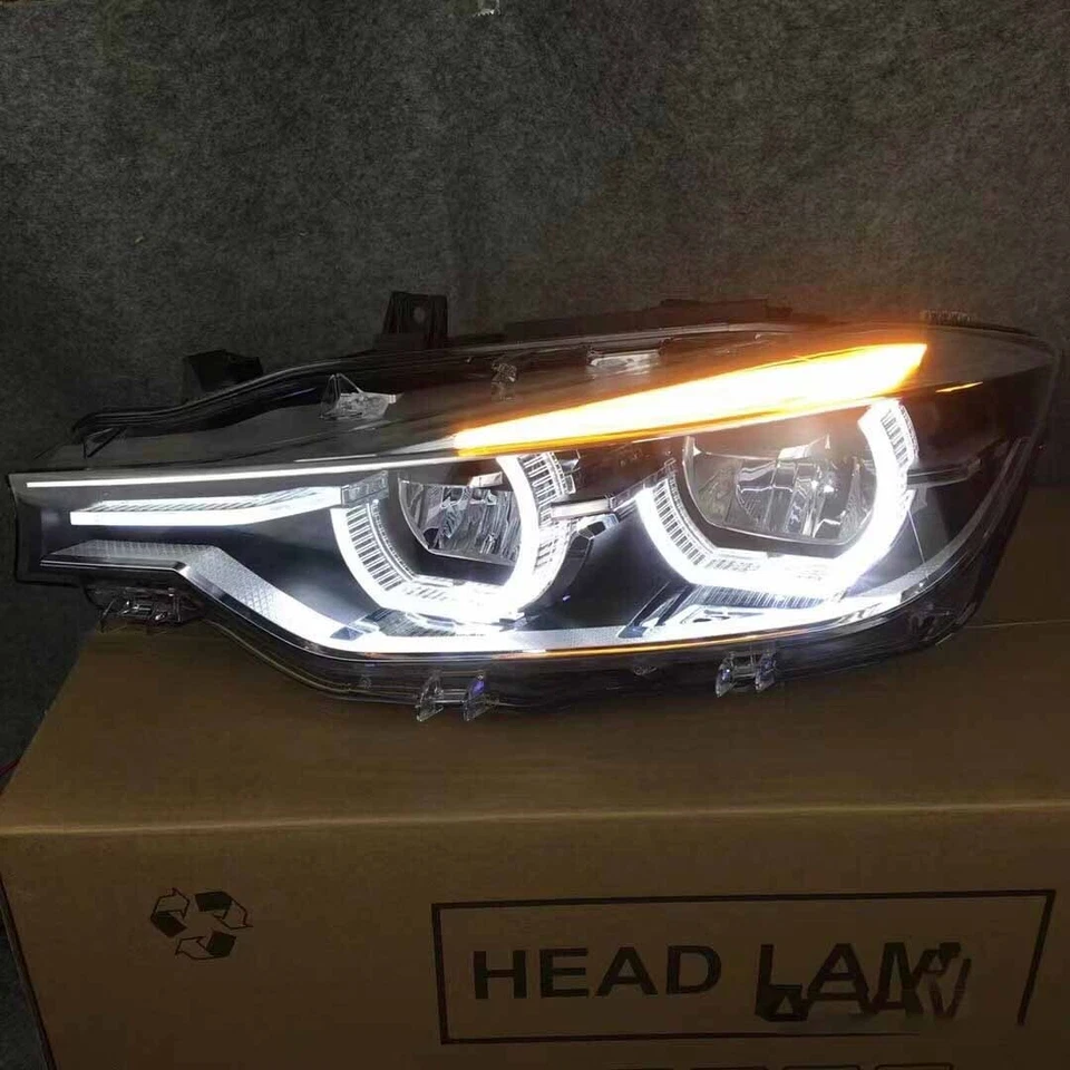 For BMW 3 Series F30 Headlight Assemblies 12-16 HID Xenon Beam Projector LED DRL - Image 4 of 4