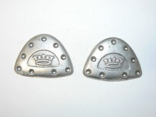 Aluminum Tap Shoe Plates - 1 Pair - Size-2 Vintage 