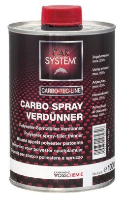 Carsystem Carbo Spray Verdünner 1 Liter