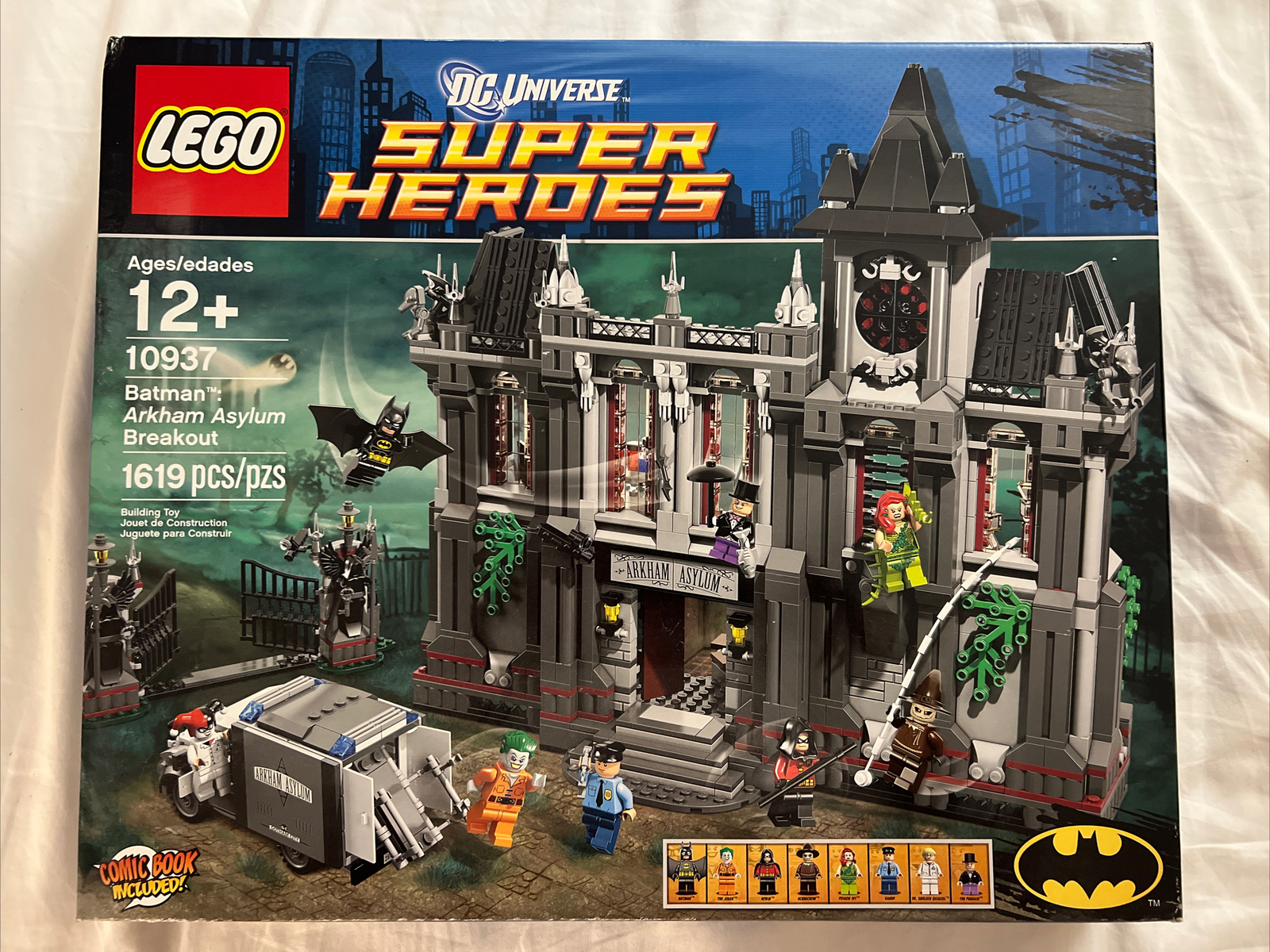 LEGO 10937: DC UNIVERSE: Batman Arkham Asylum Breakout (New/As Is)-1619 Pcs/12+