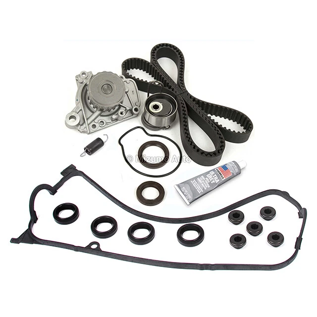 Timing Belt Kit Water Pump Gasket Fit 01-05 Honda Civic VTEC D17A1 D17A2 A6 A7 - Изображение 2 из 4