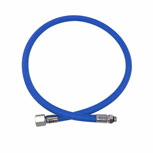 Miflex Niederdruckregler 40" Geflechtschlauch LP Dive zweite Stufe Scuba blau - Bild 4 von 5