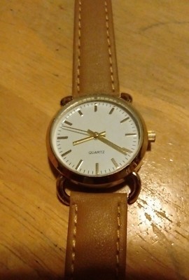 Montre Vintage Dame Avec Nouvelle Pile - Cadran Bleu, Boîtier Argenté 40mm, Quartz