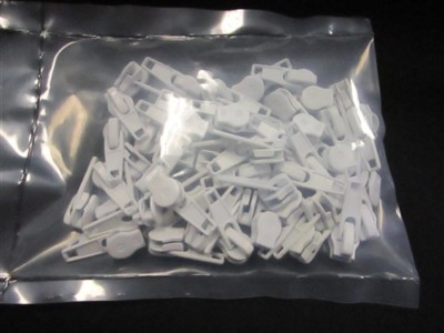 PASKAL WHITE ZIPPER HEAD NUMBER 5 SET OF (50)