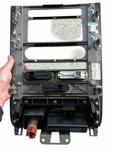 07-14 Lincoln Navigation Radio Bezel Climate Control Unit Woodgrain 4x4 Switch - Foto 5 di 7
