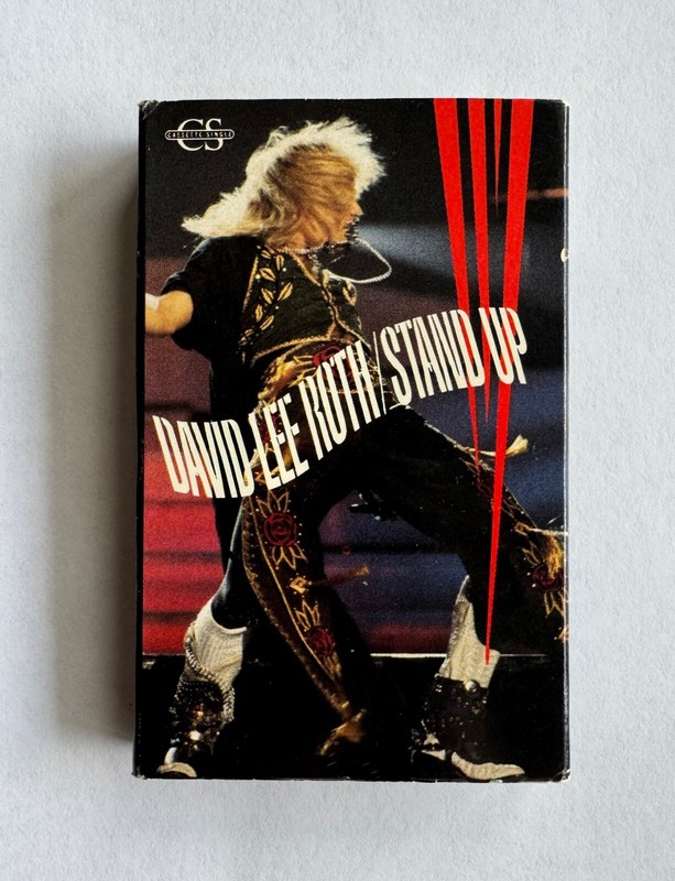 David Lee Roth - Stand Up / Knucklebones - cassette tape single - 1988