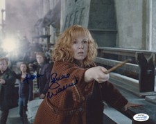 Julie Walters Harry Potter Autographed Signed 8x10 Photo ACOA