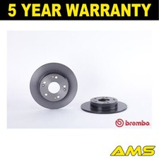 Fits Honda Civic 2005-2016 Acura ILX 2012- + Other Models Brake Discs Rear AMS
