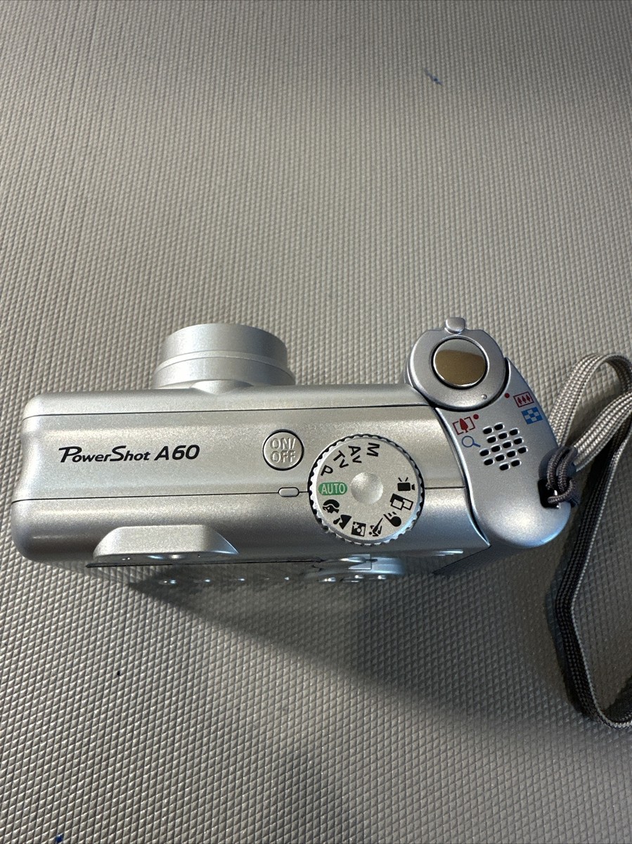 Canon PowerShot A60 Digital Camera For Parts Or Repair | eBay