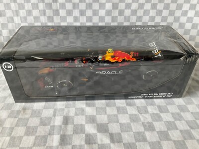 1/18 MINICHAMPS 110 221411 RED BULL RB18 PEREZ 2nd BELGIAN GP 2022 LIMITED ED