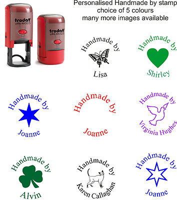 Personalised Handmade By Self Inking Rubber Stamp With Your Name Asstd Designs Ebay Personalised Handmade By Self Inking Rubber Stamp With Your Name Asstd Designs Ebay