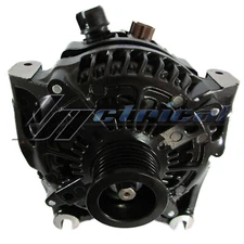 HIGH OUTPUT 300 AMP BLACK ALTERNATOR FOR FORD MERCURY LINCOLN 4.6 5.4L 6.8L 300A