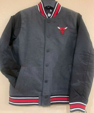 Chicago BULLS Youth Letterman Varsity Jacket by Outerstuff - NBA Licensed