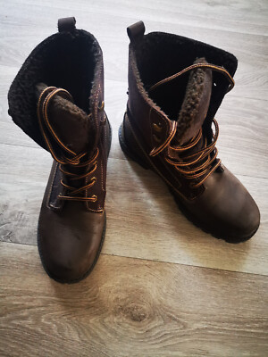 Docker's Boots Rarität Echt Leder Winterstiefel Stiefel gefüttert Gr. 41  NEU