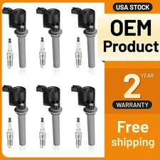 6 spark plugs and Ignition coil packs DG500 For 2008 Mazda Tribute V6 3.0L