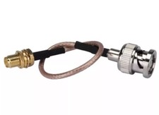 BNC male to SMA female bulkhead pigtail RG316 8  Cable RF adapter Wifi antenna