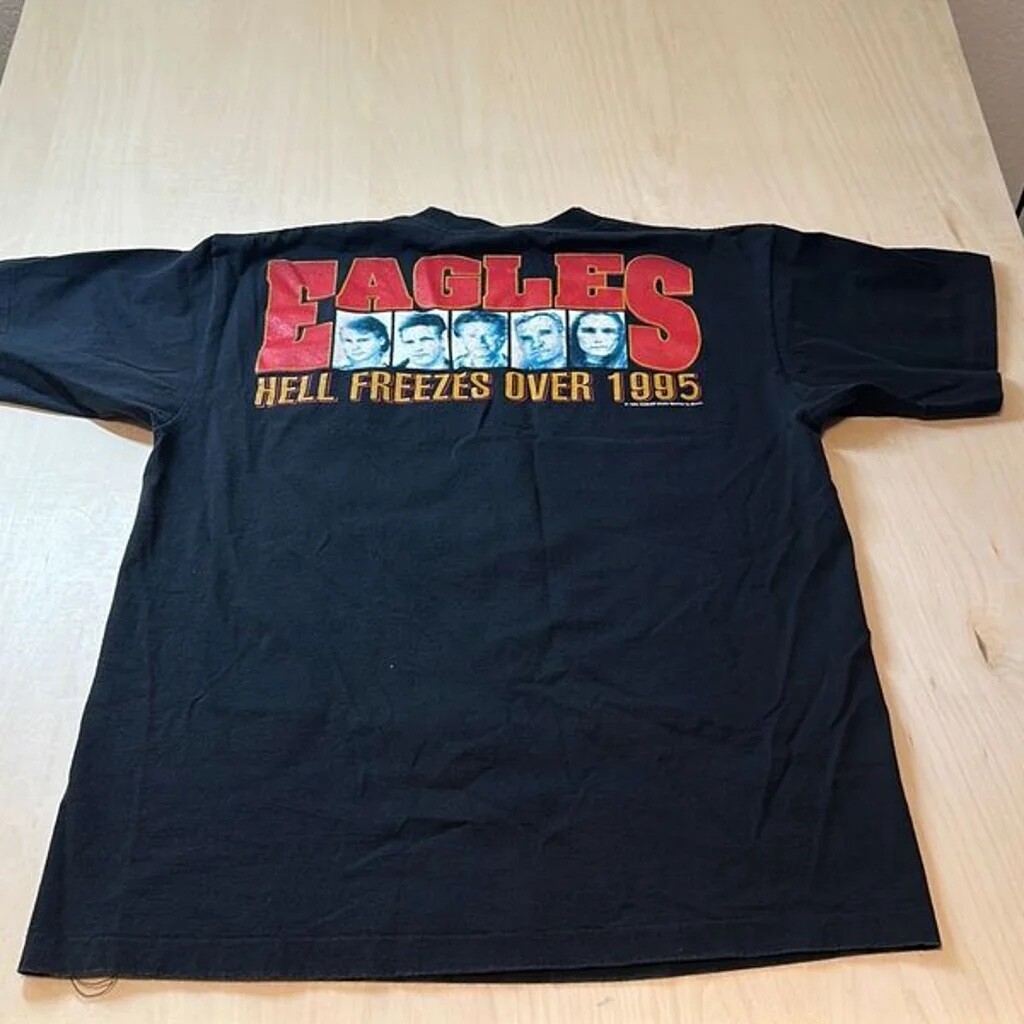 Vintage Giant 1995 Eagles Hell Freezes Over World Tour '95 Vintage Giant 1995 Eagles Hell Freezes Over World Tour '95