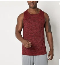 Xersion Everair Mens Big and Tall Sleeveless Muscle T-Shirt Size L