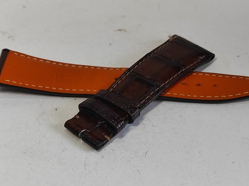IWC Krokodil Leder Uhrenarmband Santoni.Für Herren Armbanduhr 22mm / 18mm